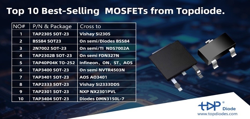 TOPDIODE MOSFET SOT-23