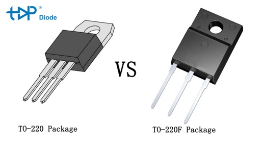 What is the difference between TO-220 and to 220F?