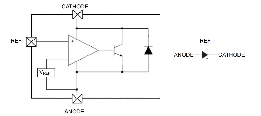 TL431 voltage regulator integrated circuit