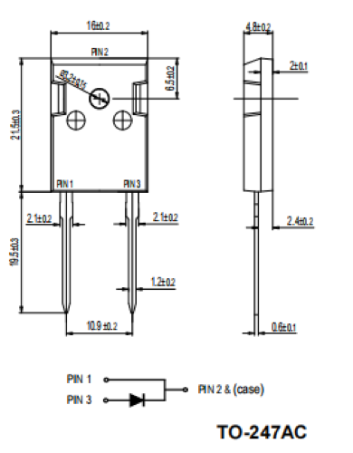 High-Performance 1200V Rectifier Diode for PFC Applications DSE80H12P